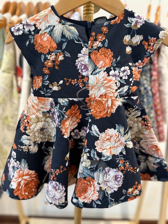 Radiant Floral Charm Kid Dress